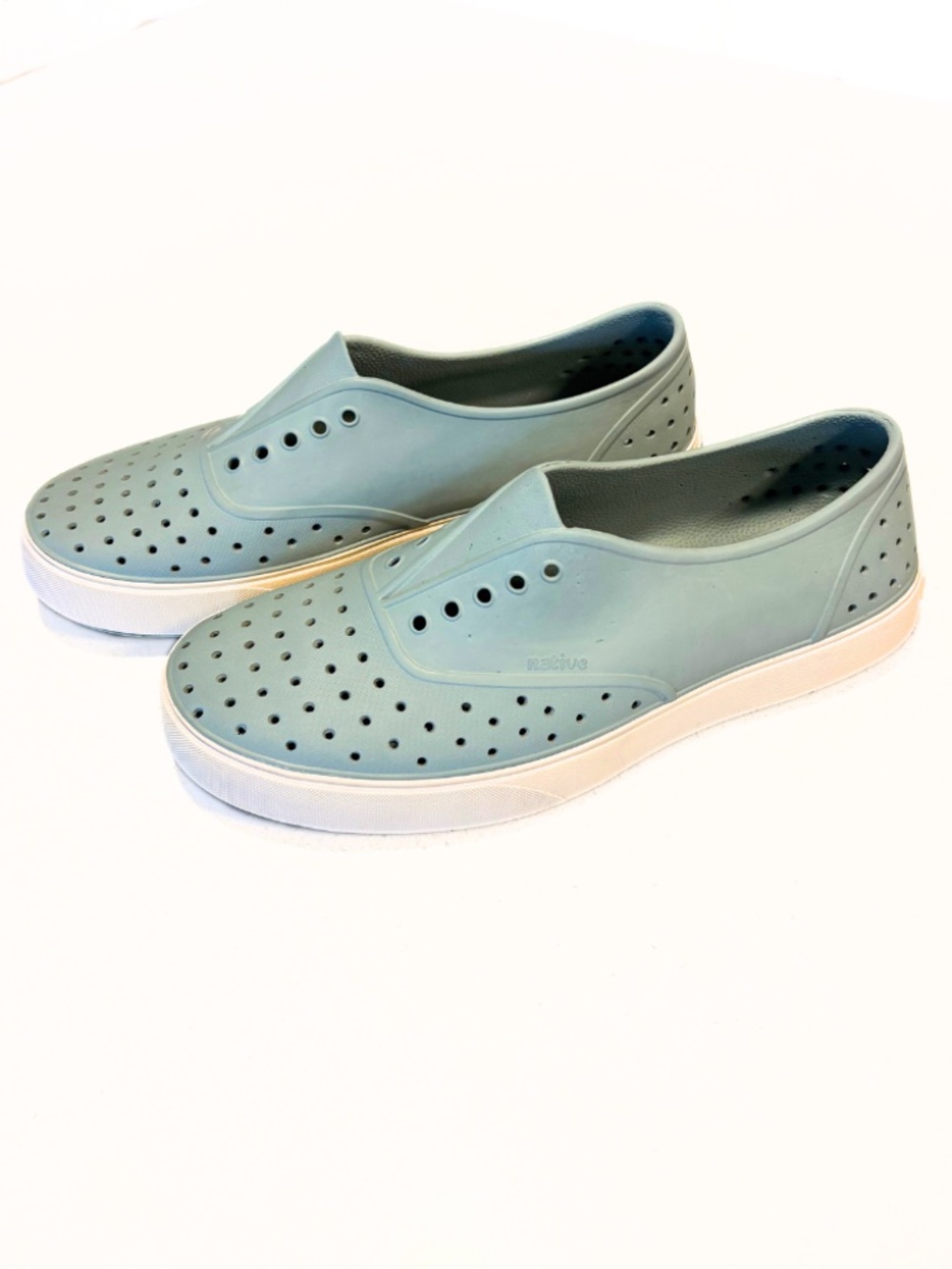 Native Shoes Jericho Tea Green Slip-On Shoes Sz 11